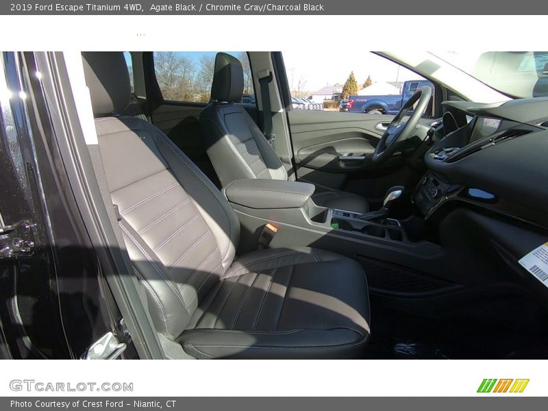 Agate Black / Chromite Gray/Charcoal Black 2019 Ford Escape Titanium 4WD