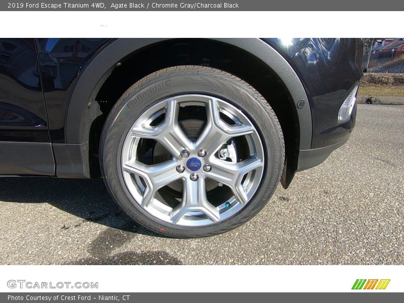 Agate Black / Chromite Gray/Charcoal Black 2019 Ford Escape Titanium 4WD