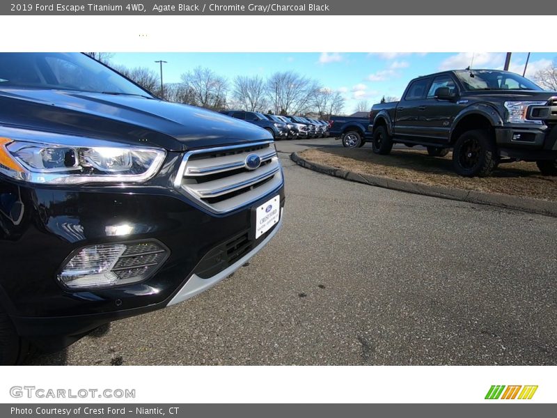 Agate Black / Chromite Gray/Charcoal Black 2019 Ford Escape Titanium 4WD