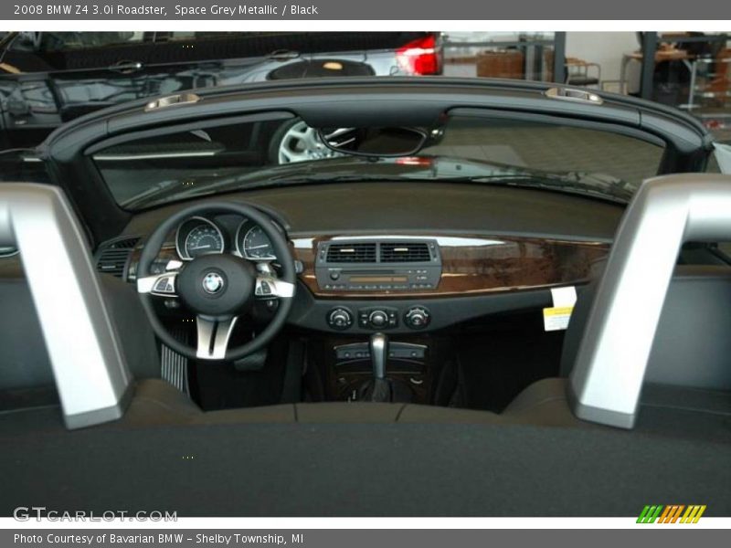 Space Grey Metallic / Black 2008 BMW Z4 3.0i Roadster