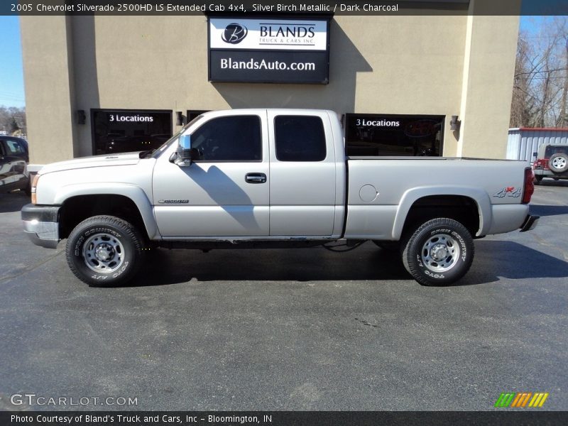 Silver Birch Metallic / Dark Charcoal 2005 Chevrolet Silverado 2500HD LS Extended Cab 4x4