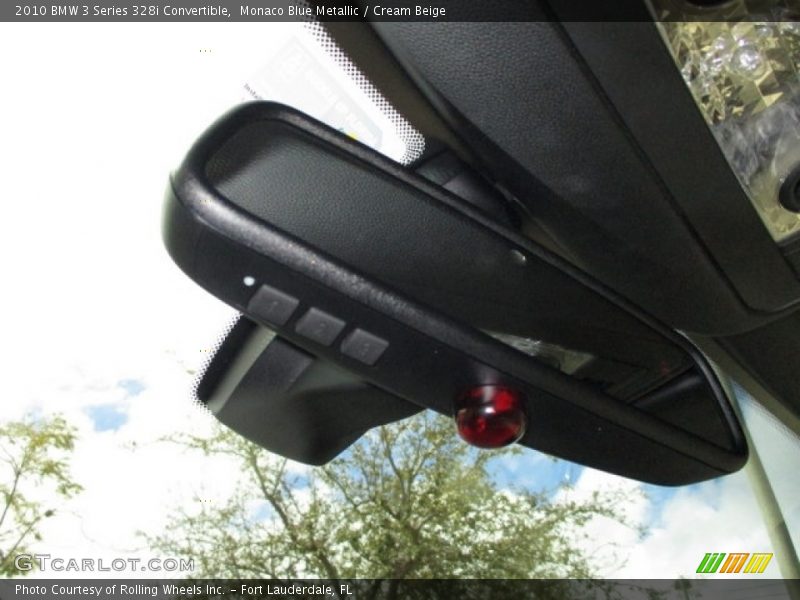 Monaco Blue Metallic / Cream Beige 2010 BMW 3 Series 328i Convertible