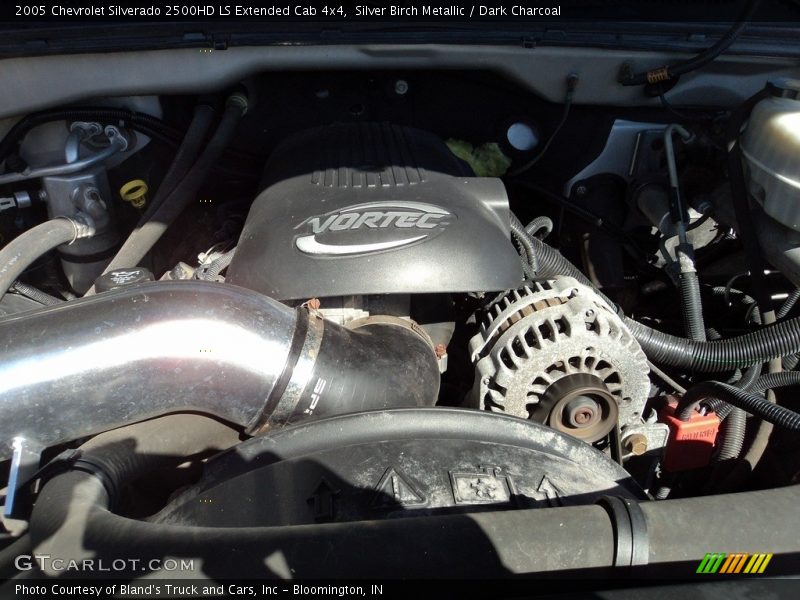 Silver Birch Metallic / Dark Charcoal 2005 Chevrolet Silverado 2500HD LS Extended Cab 4x4
