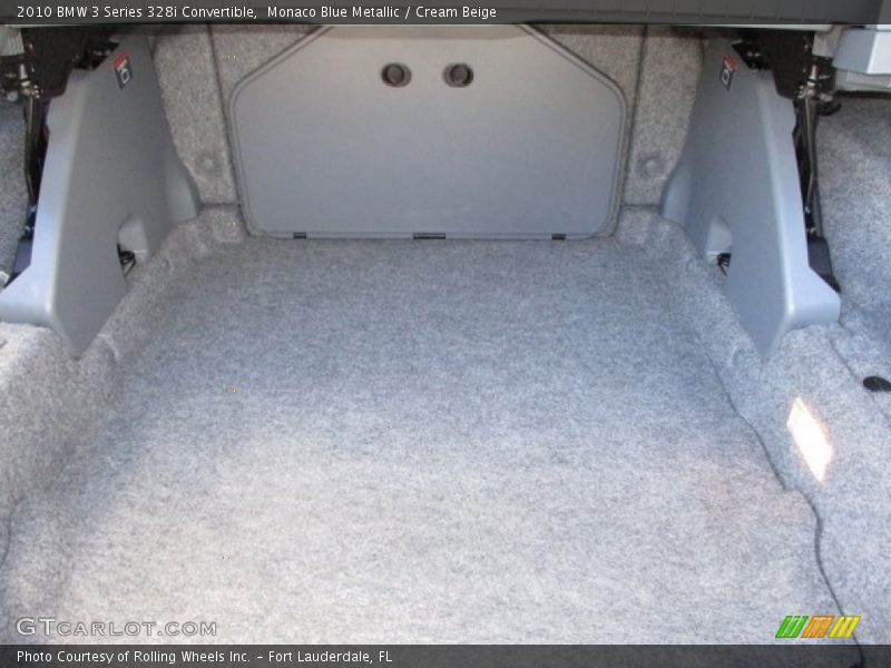 Monaco Blue Metallic / Cream Beige 2010 BMW 3 Series 328i Convertible
