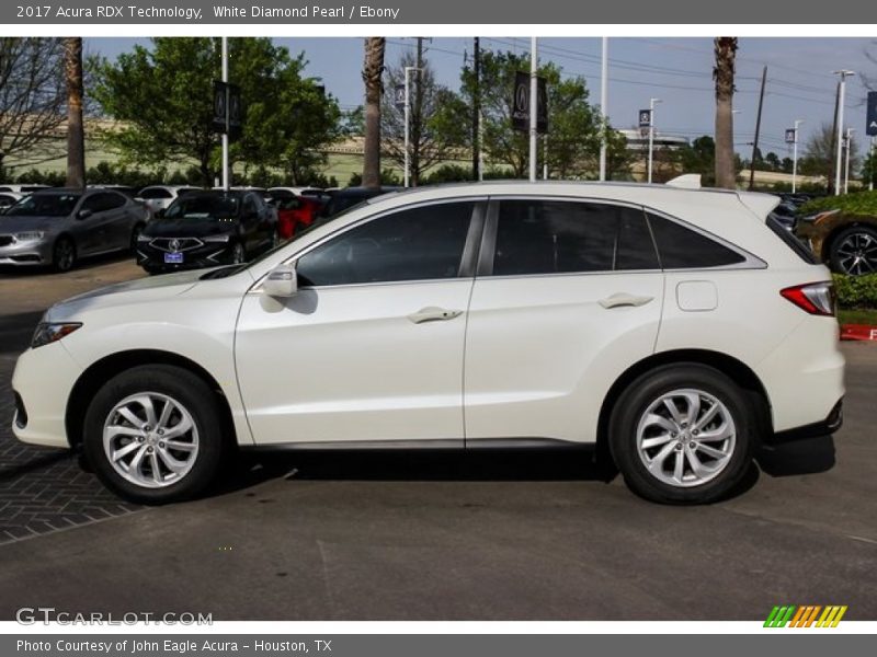 White Diamond Pearl / Ebony 2017 Acura RDX Technology