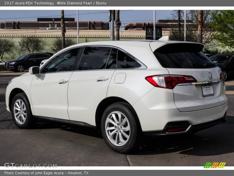 White Diamond Pearl / Ebony 2017 Acura RDX Technology