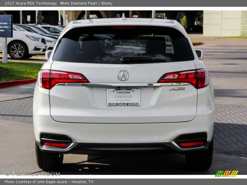 White Diamond Pearl / Ebony 2017 Acura RDX Technology