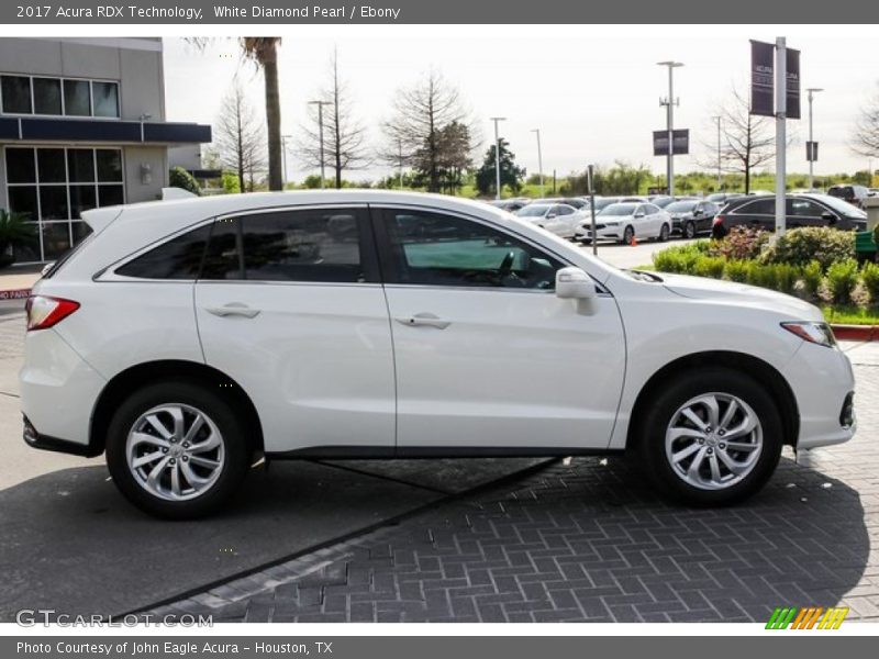 White Diamond Pearl / Ebony 2017 Acura RDX Technology