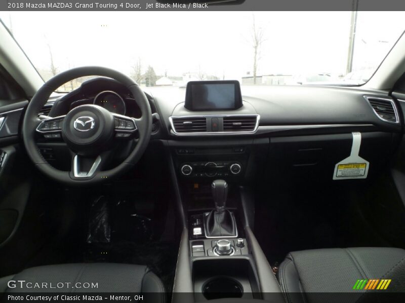 Jet Black Mica / Black 2018 Mazda MAZDA3 Grand Touring 4 Door
