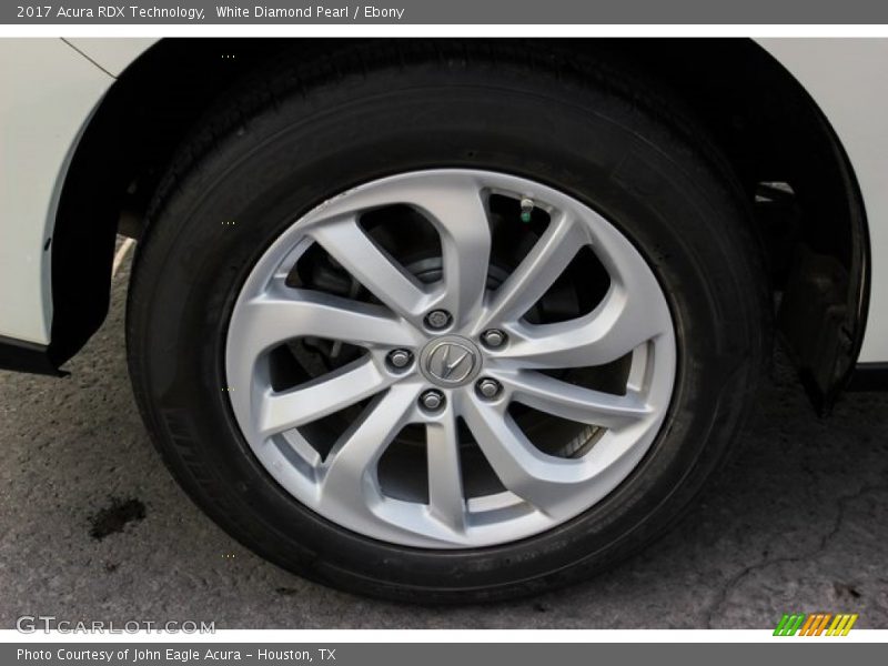 White Diamond Pearl / Ebony 2017 Acura RDX Technology