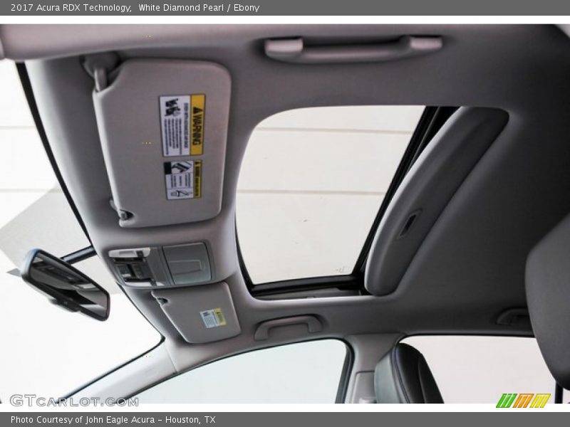 White Diamond Pearl / Ebony 2017 Acura RDX Technology
