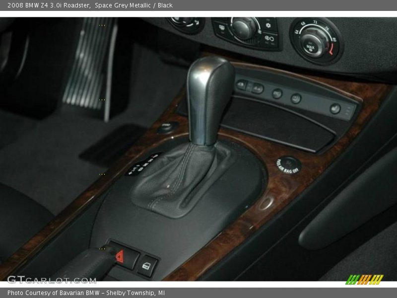 Space Grey Metallic / Black 2008 BMW Z4 3.0i Roadster