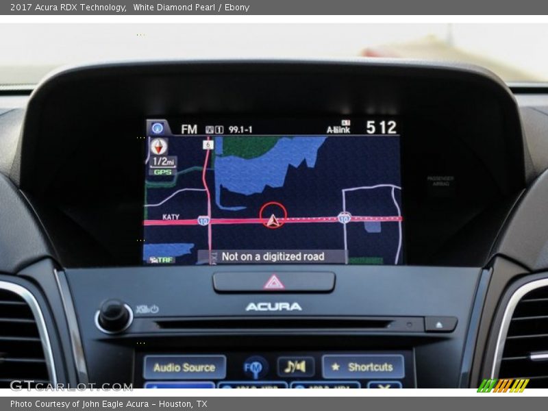 White Diamond Pearl / Ebony 2017 Acura RDX Technology