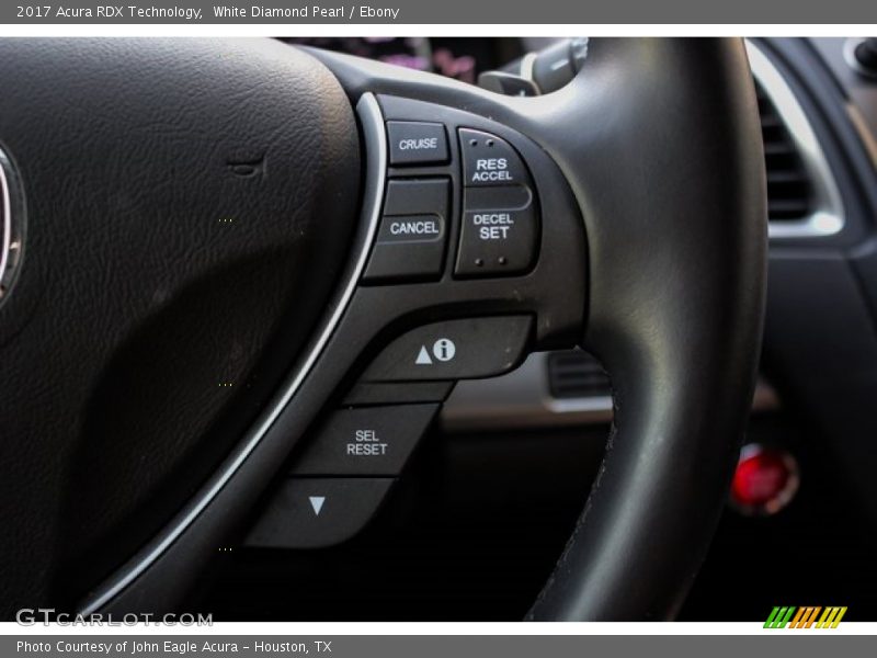 White Diamond Pearl / Ebony 2017 Acura RDX Technology