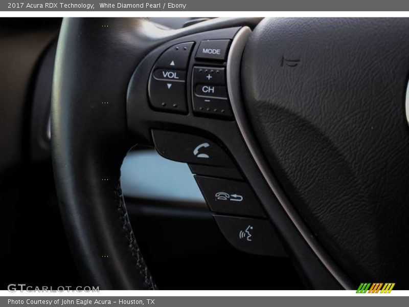 White Diamond Pearl / Ebony 2017 Acura RDX Technology