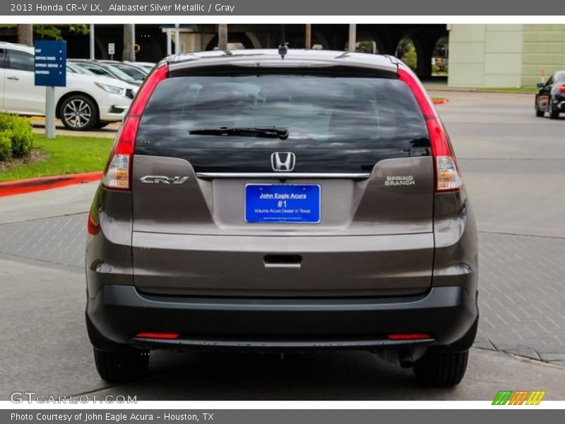 Alabaster Silver Metallic / Gray 2013 Honda CR-V LX