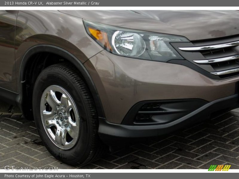 Alabaster Silver Metallic / Gray 2013 Honda CR-V LX