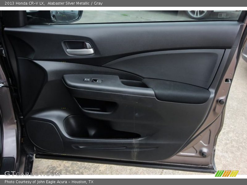 Alabaster Silver Metallic / Gray 2013 Honda CR-V LX