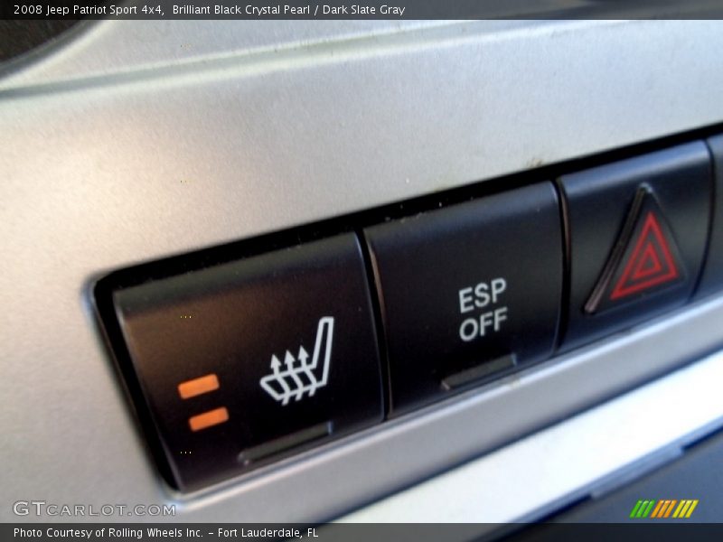 Brilliant Black Crystal Pearl / Dark Slate Gray 2008 Jeep Patriot Sport 4x4