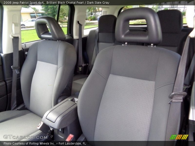 Brilliant Black Crystal Pearl / Dark Slate Gray 2008 Jeep Patriot Sport 4x4