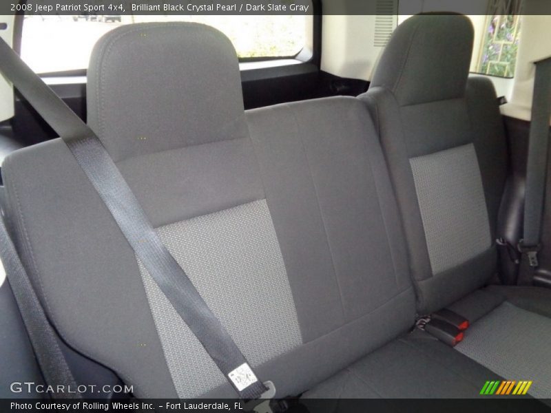 Brilliant Black Crystal Pearl / Dark Slate Gray 2008 Jeep Patriot Sport 4x4