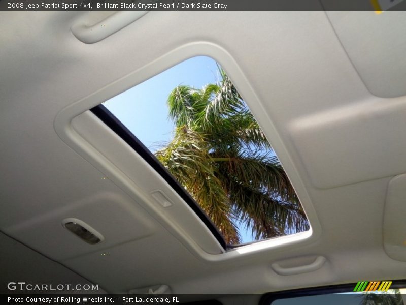 Brilliant Black Crystal Pearl / Dark Slate Gray 2008 Jeep Patriot Sport 4x4
