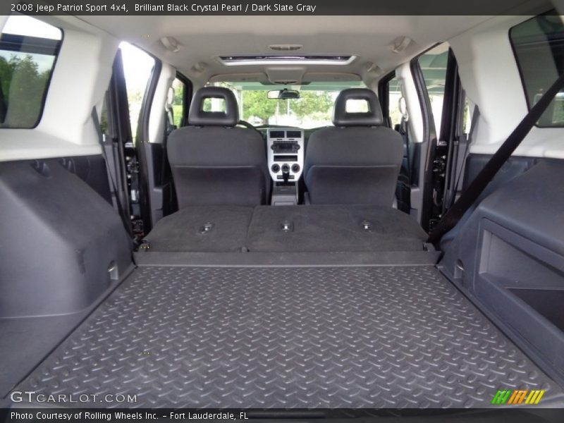 Brilliant Black Crystal Pearl / Dark Slate Gray 2008 Jeep Patriot Sport 4x4