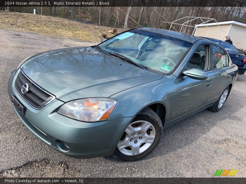 Mystic Emerald Metallic / Blond 2004 Nissan Altima 2.5 S