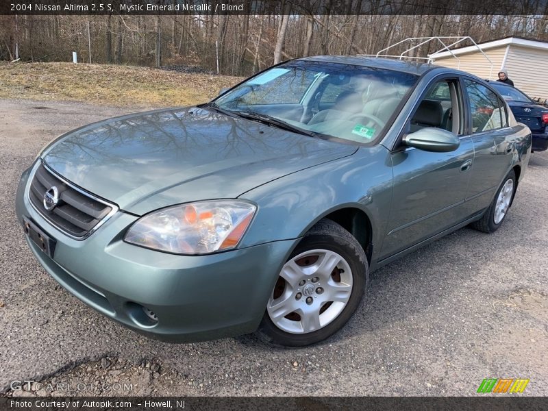 Mystic Emerald Metallic / Blond 2004 Nissan Altima 2.5 S