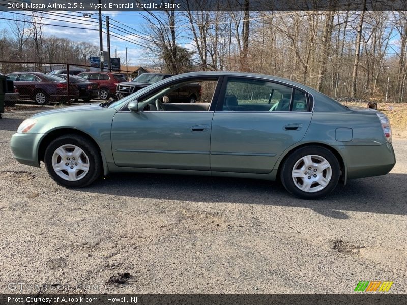 Mystic Emerald Metallic / Blond 2004 Nissan Altima 2.5 S