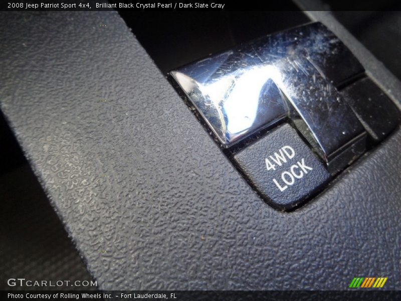 Brilliant Black Crystal Pearl / Dark Slate Gray 2008 Jeep Patriot Sport 4x4