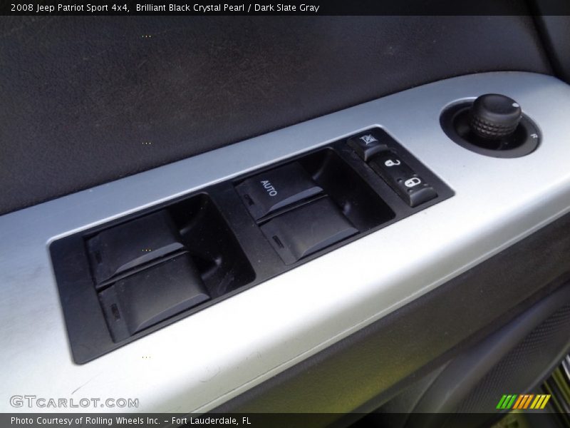 Brilliant Black Crystal Pearl / Dark Slate Gray 2008 Jeep Patriot Sport 4x4