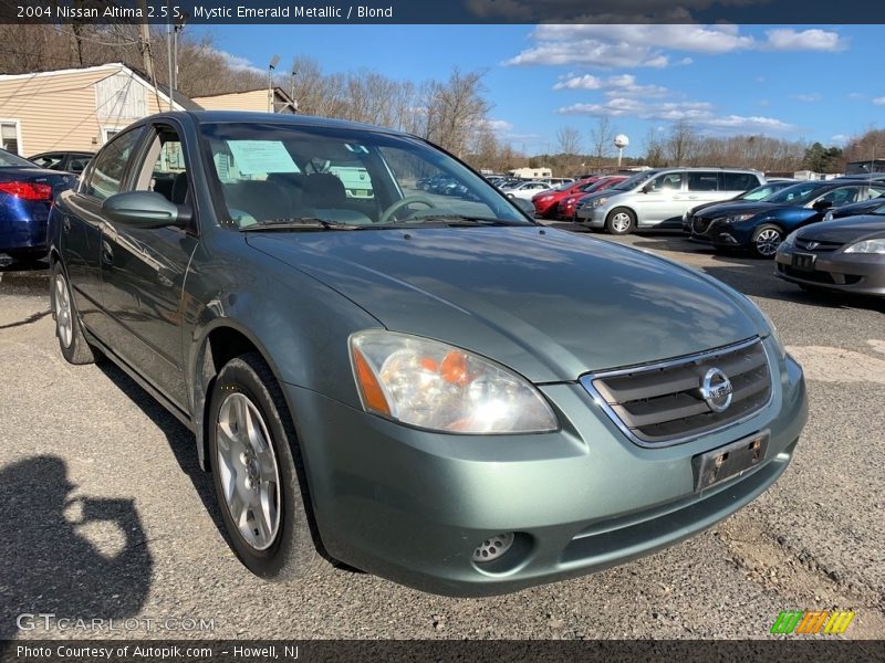 Mystic Emerald Metallic / Blond 2004 Nissan Altima 2.5 S