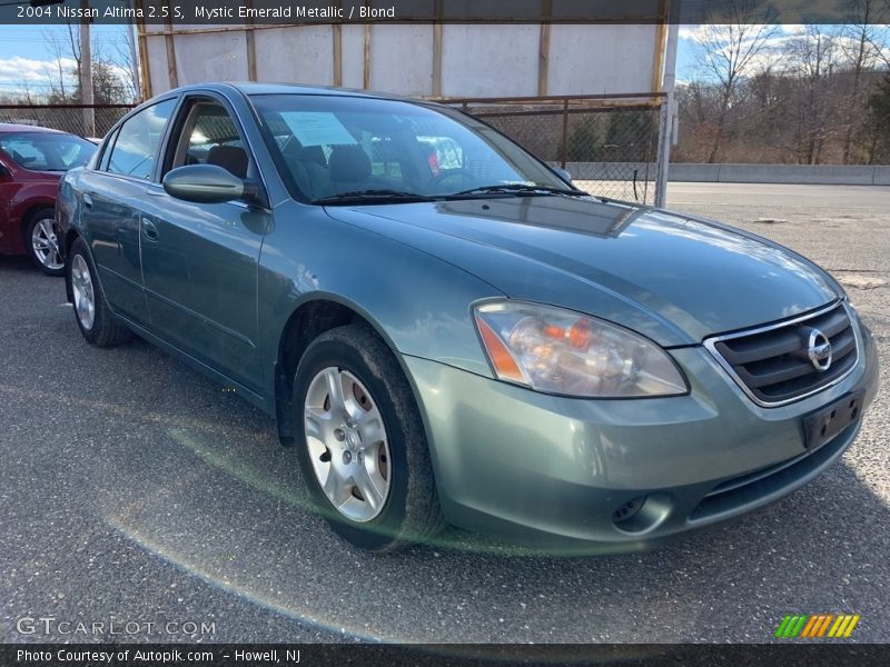 Mystic Emerald Metallic / Blond 2004 Nissan Altima 2.5 S