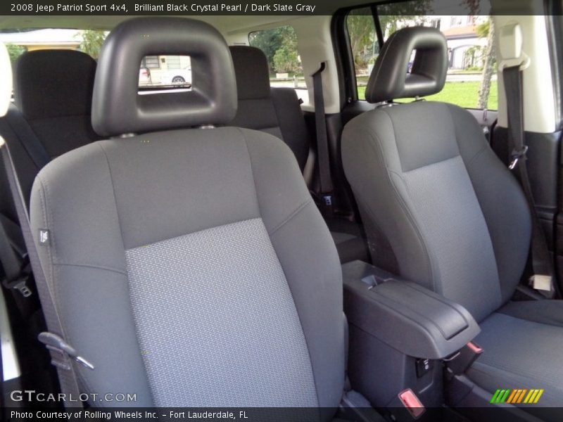 Brilliant Black Crystal Pearl / Dark Slate Gray 2008 Jeep Patriot Sport 4x4