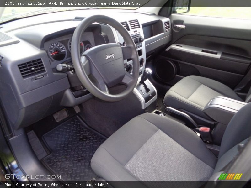 Brilliant Black Crystal Pearl / Dark Slate Gray 2008 Jeep Patriot Sport 4x4