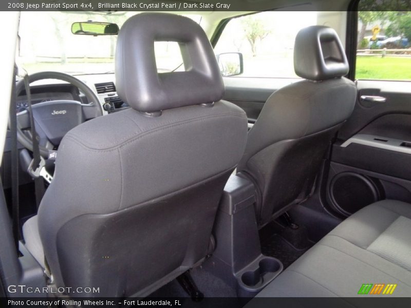 Brilliant Black Crystal Pearl / Dark Slate Gray 2008 Jeep Patriot Sport 4x4