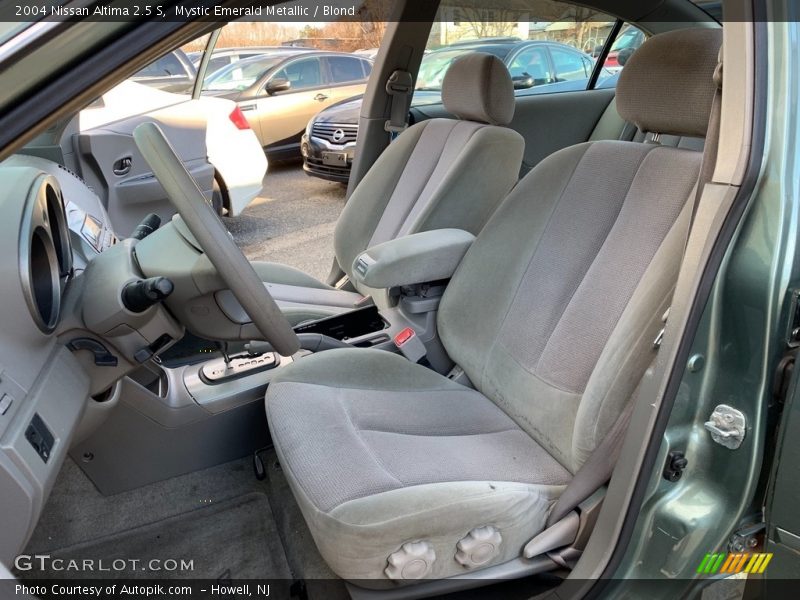 Mystic Emerald Metallic / Blond 2004 Nissan Altima 2.5 S