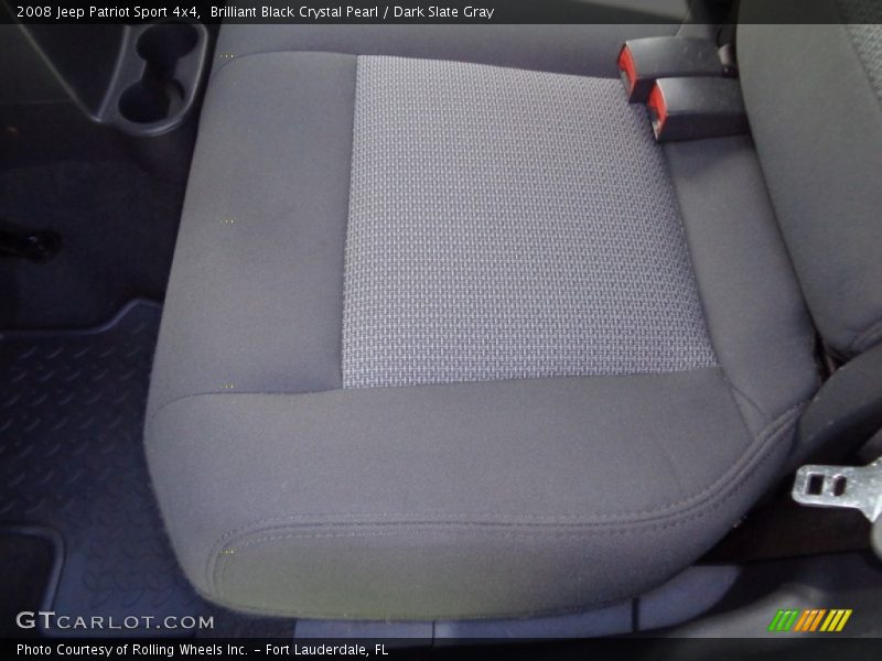 Brilliant Black Crystal Pearl / Dark Slate Gray 2008 Jeep Patriot Sport 4x4