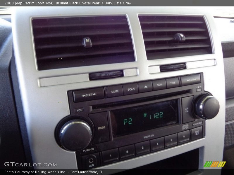 Brilliant Black Crystal Pearl / Dark Slate Gray 2008 Jeep Patriot Sport 4x4