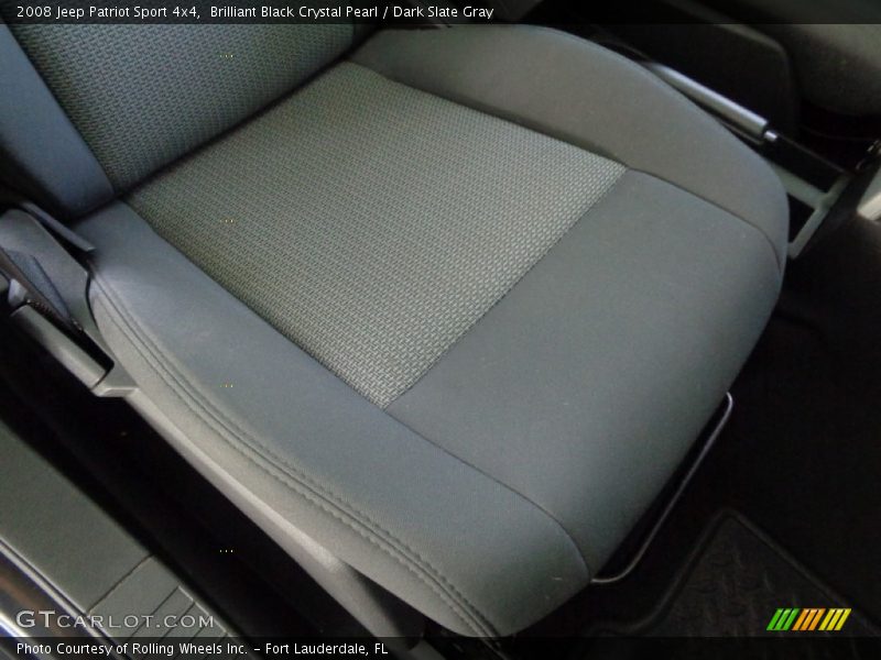 Brilliant Black Crystal Pearl / Dark Slate Gray 2008 Jeep Patriot Sport 4x4