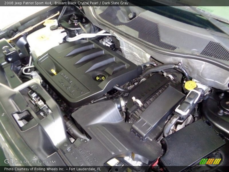 Brilliant Black Crystal Pearl / Dark Slate Gray 2008 Jeep Patriot Sport 4x4