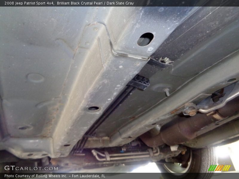 Brilliant Black Crystal Pearl / Dark Slate Gray 2008 Jeep Patriot Sport 4x4