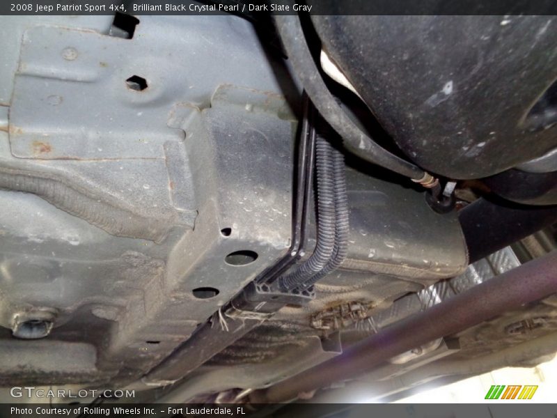 Brilliant Black Crystal Pearl / Dark Slate Gray 2008 Jeep Patriot Sport 4x4