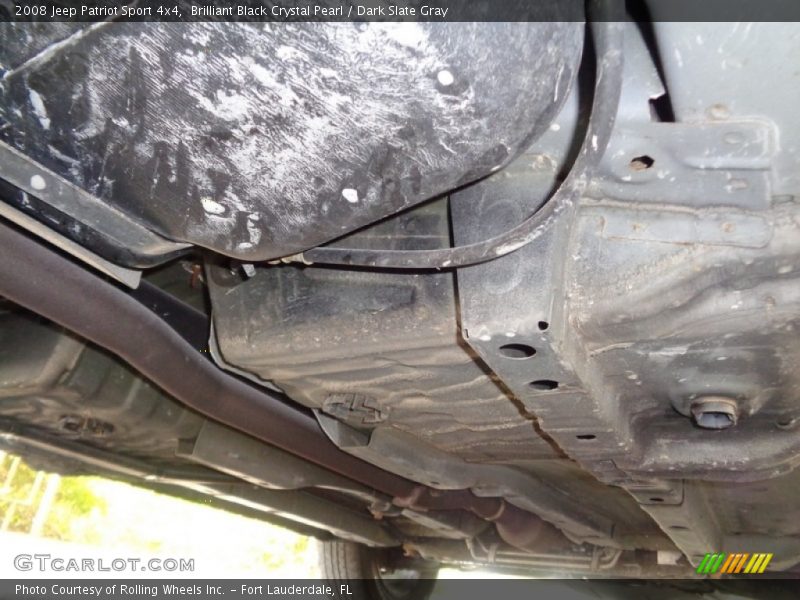 Brilliant Black Crystal Pearl / Dark Slate Gray 2008 Jeep Patriot Sport 4x4