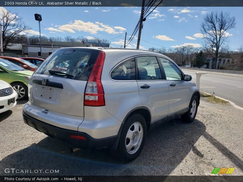 Alabaster Silver Metallic / Black 2009 Honda CR-V LX
