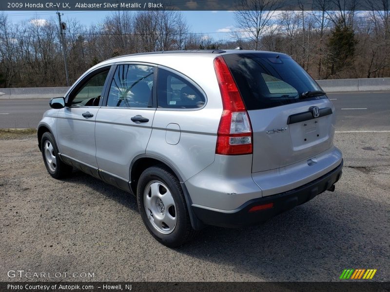 Alabaster Silver Metallic / Black 2009 Honda CR-V LX