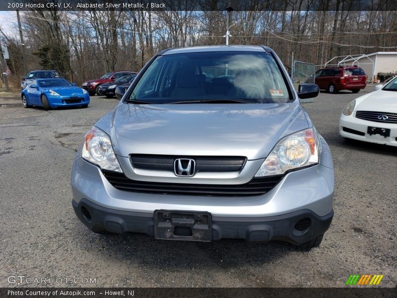 Alabaster Silver Metallic / Black 2009 Honda CR-V LX