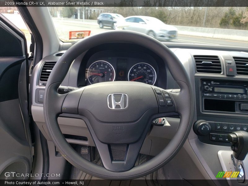 Alabaster Silver Metallic / Black 2009 Honda CR-V LX