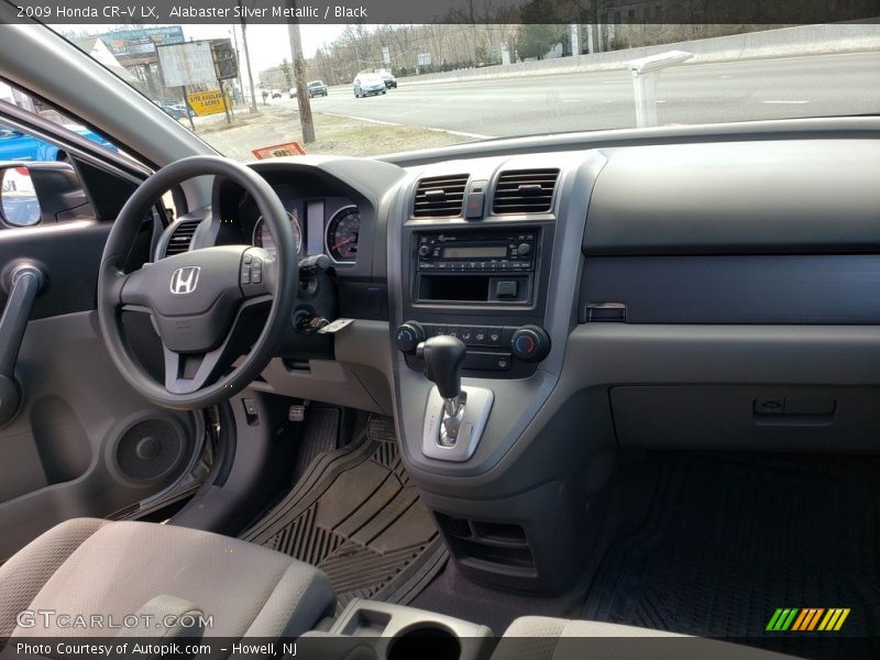 Alabaster Silver Metallic / Black 2009 Honda CR-V LX